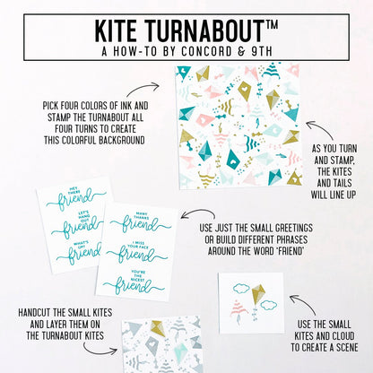 Kite Turnabout™ Stamp Set