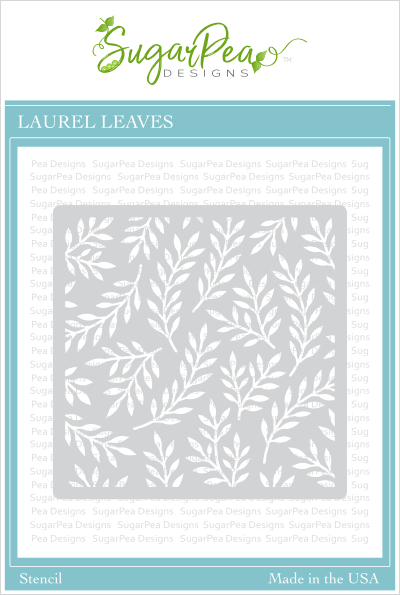 Laurel Leaves Stencil