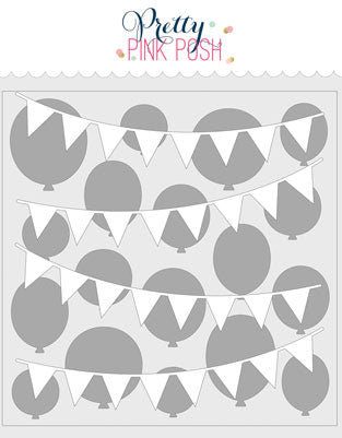 Layered Birthday Stencils (2 Pack)