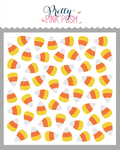 Layered Candy Corn Stencils