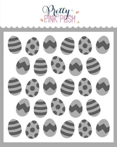 Layered Eggs Stencils