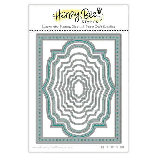 Layering Vintage Labels Honey Cuts