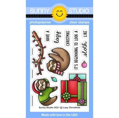Lazy Christmas Stamp Set