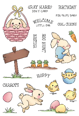 Hoppy Egg Hunt Stamp Set