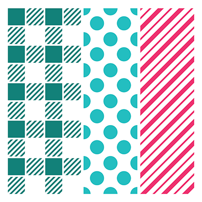 Playful Patterns Stencil