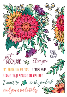 Crazy for Daisies Stamp Set