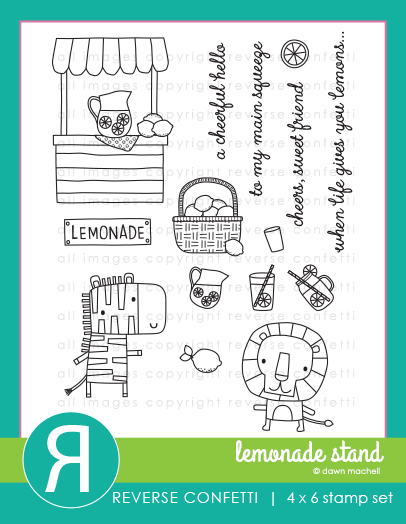 Lemonade Stand Stamp Set