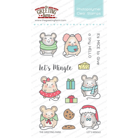 Let's Mingle Stamp Set