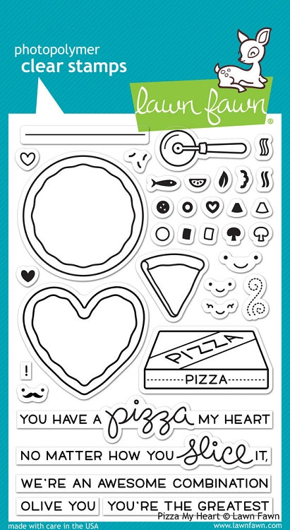 Pizza My Heart Stamp Set