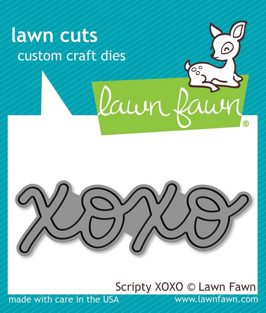 Scripty XOXO Lawn Cuts