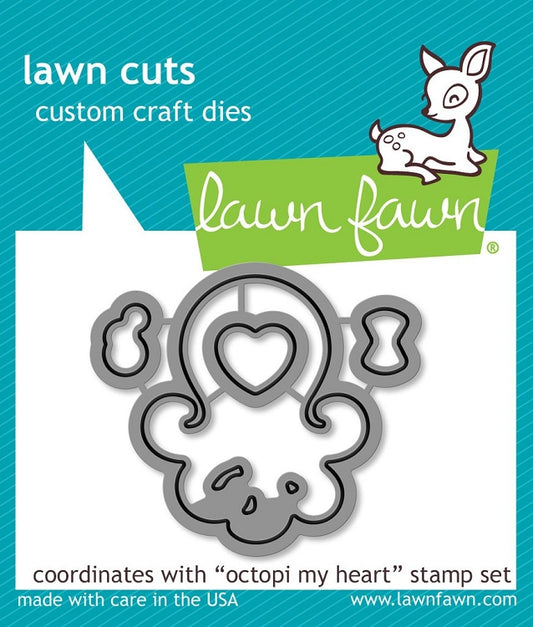 Octopi My Heart Lawn Cuts