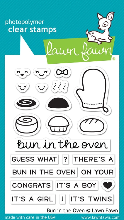 Bun in the Oven Stamp Set