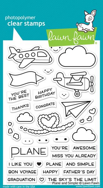 Plane and Simple Stamp Set