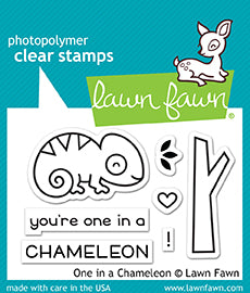 One In A Chameleon Stamp Set