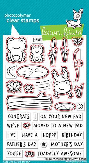 Toadally Awesome Stamp Set