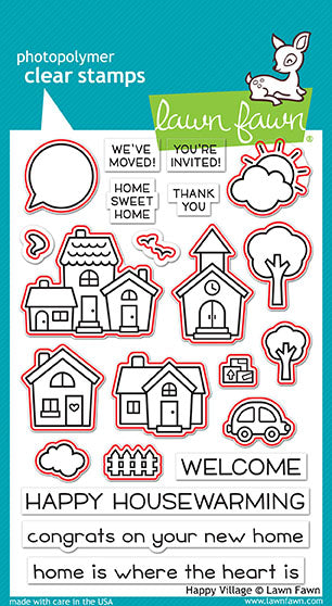 Happy Village Stamp Set