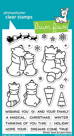 Winter Skies Stamp Set