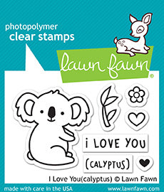 I Love You(Calyptus) Stamp Set