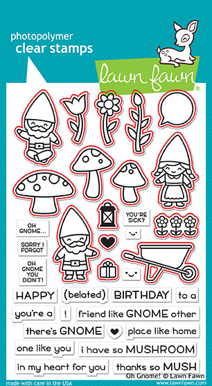 Oh Gnome! Stamp Set