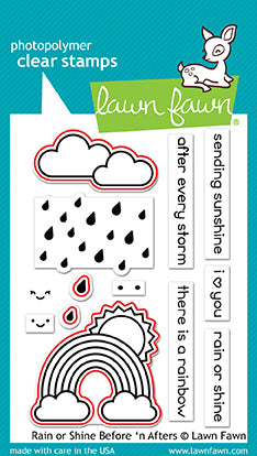 Rain Or Shine Before 'N Afters Stamp Set
