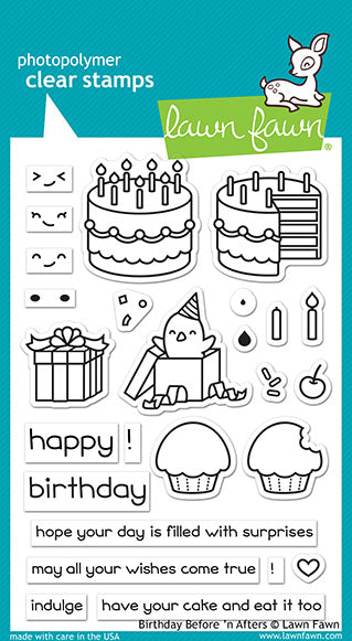 Birthday Before 'N Afters Stamp Set