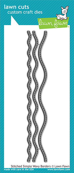 Stitched Simple Wavy Borders Dies
