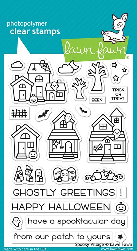 Spooky Village Stamp Set