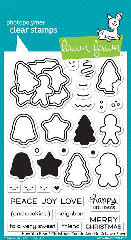 How You Bean  Christmas Cookie Add-On Stamp Set