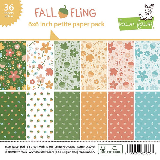 Fall Fling 6x6 Petite Paper Pack