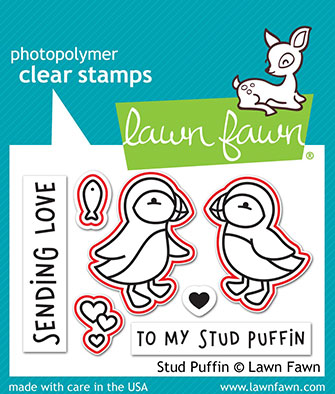 Stud Puffin Stamp Set