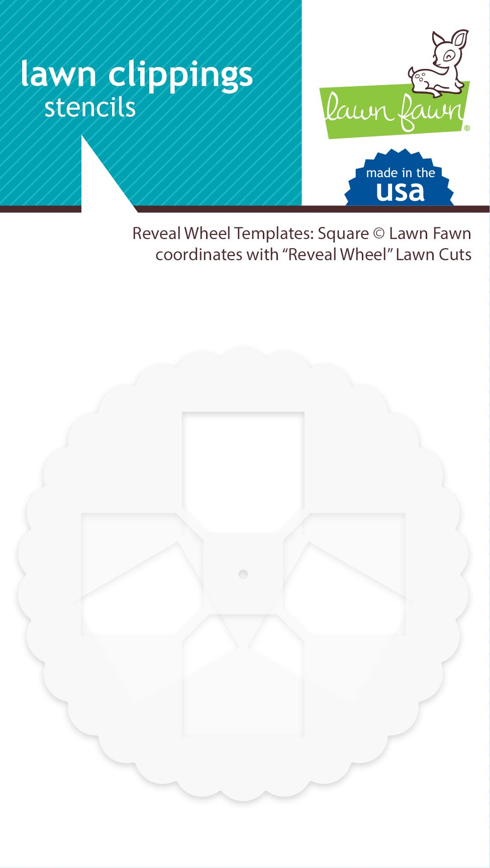 Reveal Wheel Templates: Square