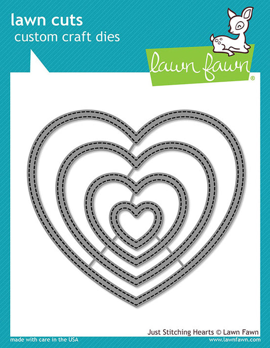 Just Stitching Hearts Lawn Cuts