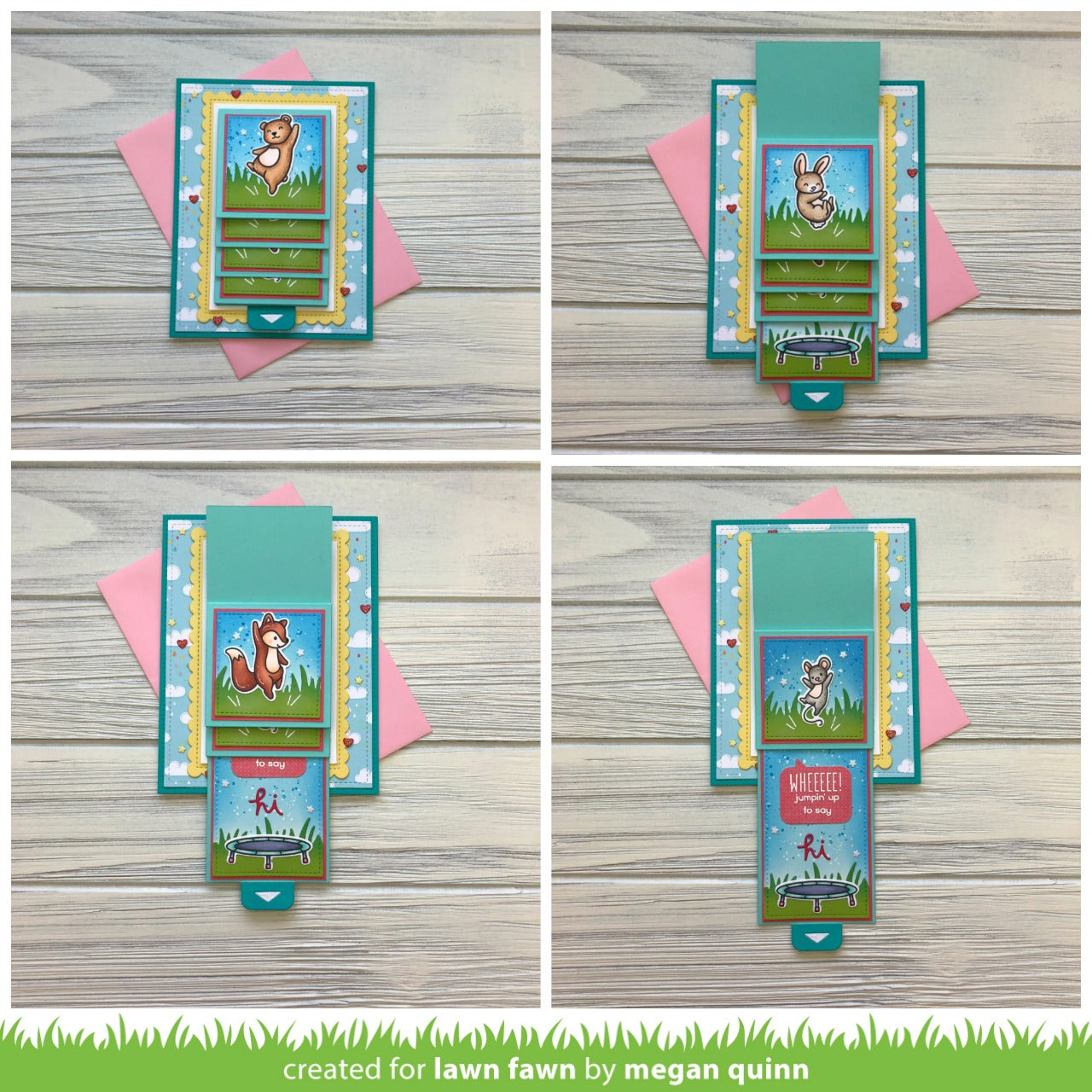 Really High Five Stamp Set