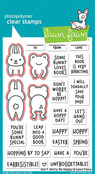 Dont Worry, Be Hoppy Stamp Set