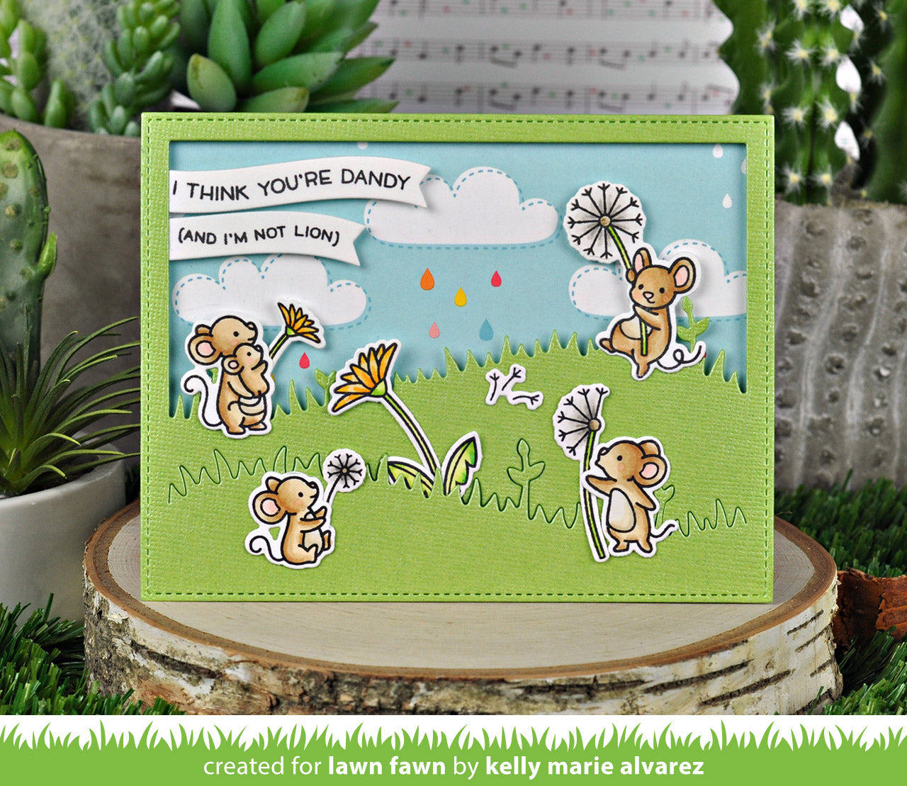 Meadow Backdrop: Landscape Lawn Cuts