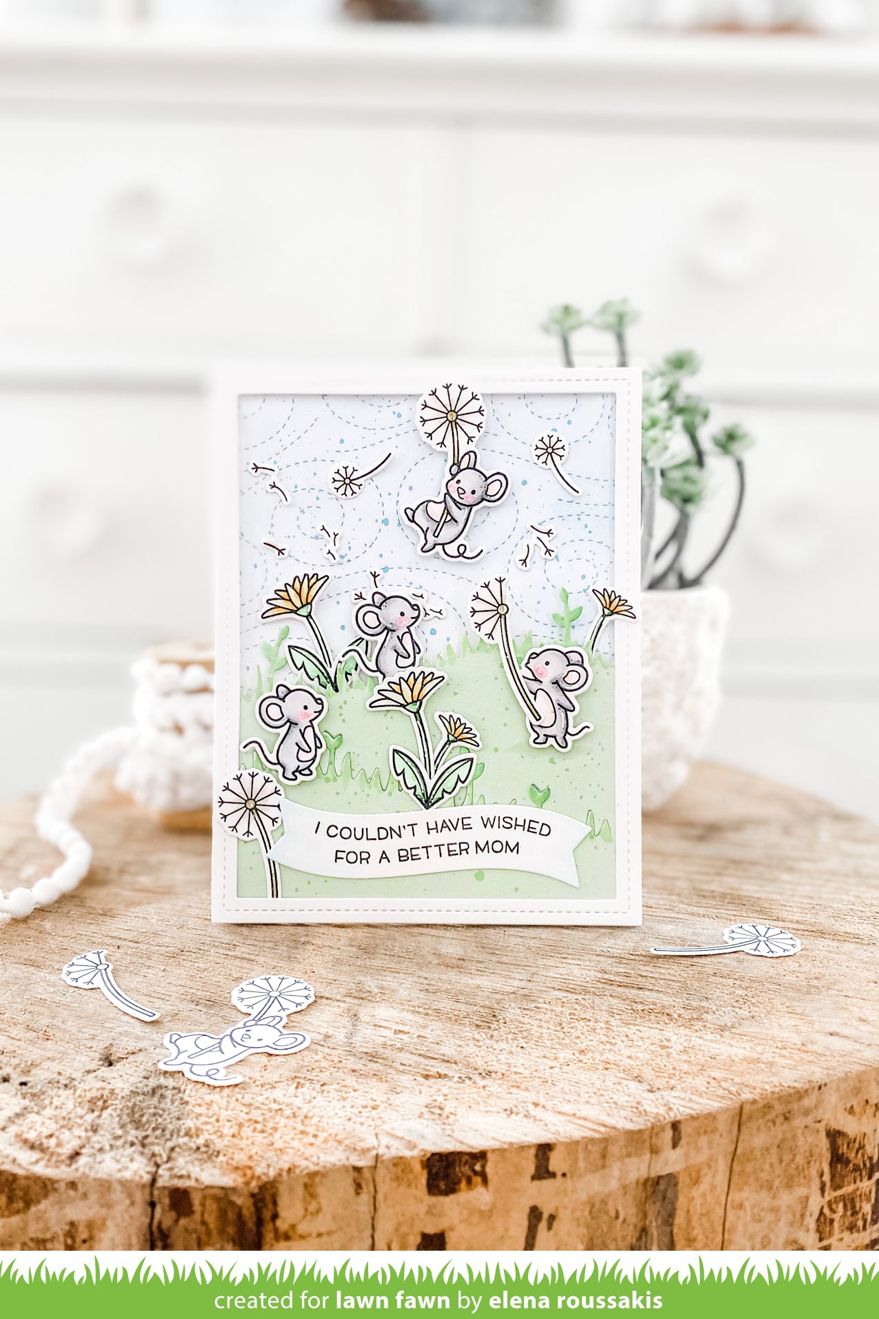 Meadow Backdrop: Portrait Lawn Cuts