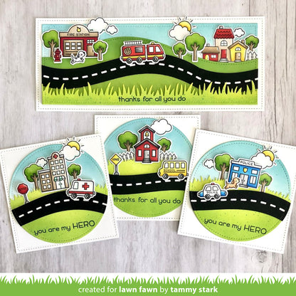 Village Heroes Stamp Set