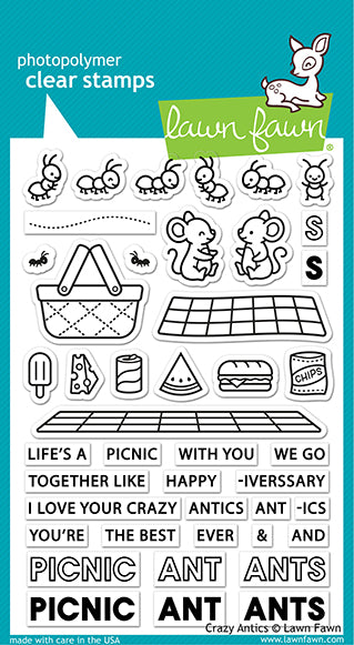 Crazy Antics Stamp Set