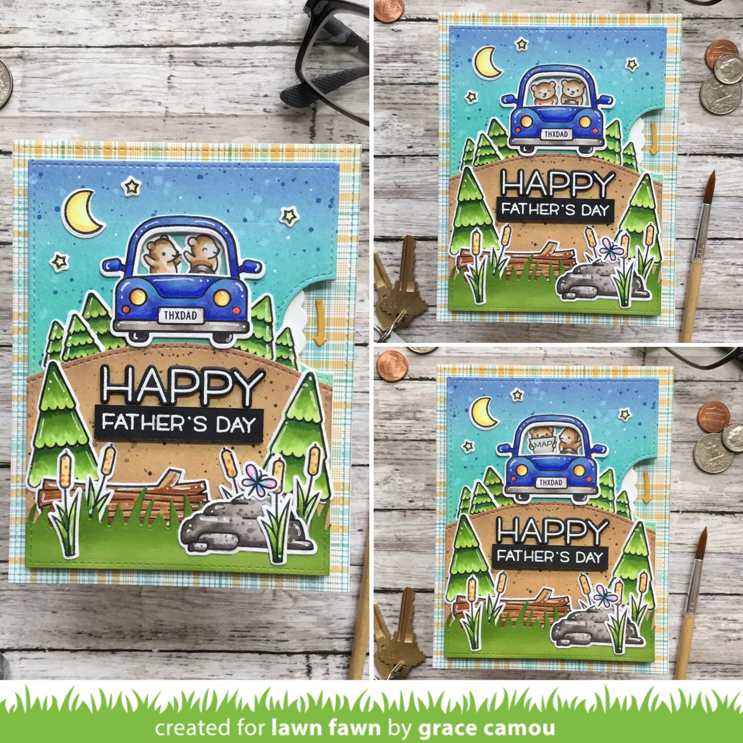 Car Critters Stamp Set