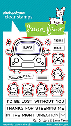 Car Critters Stamp Set