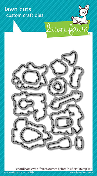 Fox Costumes Before 'n Afters Lawn Cuts