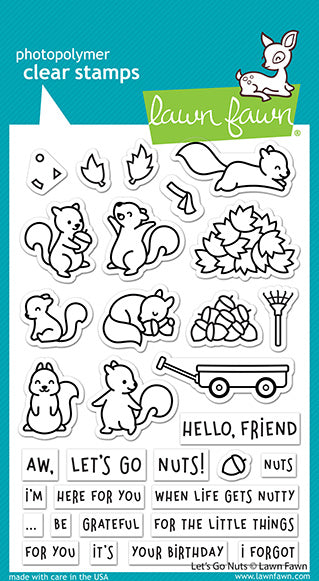 Let's Go Nuts Stamp Set