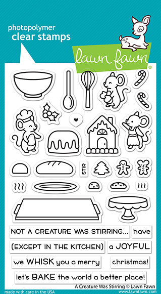 A Creature Was Stirring Stamp Set