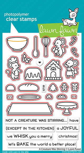 A Creature Was Stirring Stamp Set