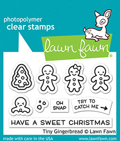 Tiny Gingerbread Stamp Set