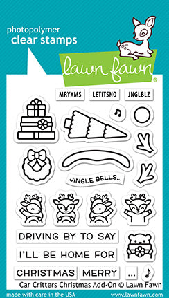 Car Critters Christmas Add-On Stamp Set