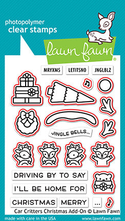 Car Critters Christmas Add-On Stamp Set