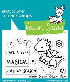 Winter Dragon Stamp Set