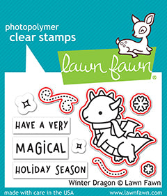 Winter Dragon Stamp Set