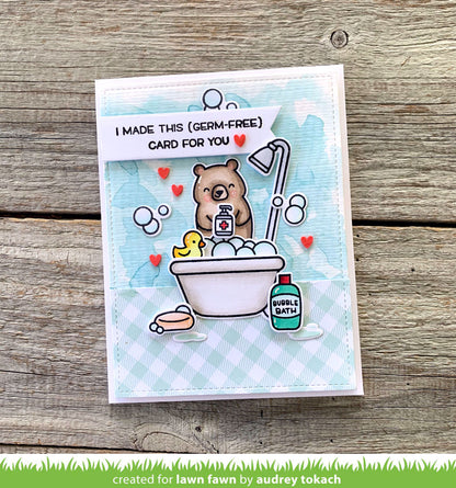 Germ-Free Bear Stamp Set